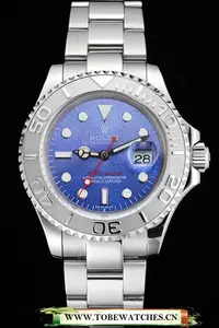 Rolex Yacht Master Blue Dial Stainless Steel Case And Bracelet En123000