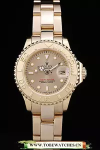 Rolex Yacht Master Gold Tachymeter Gold Dial En58683