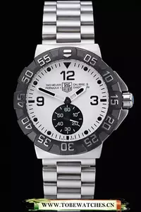 Tag Heuer Formula One Grande Date White Dial Stainless Steel Bracelet En60181