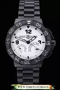 Tag Heuer Formula One Calibre S White Dial Ion Plated Steinless Steel Bracelet En60194