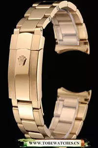 Rolex Polished And Brushed Gold Bracelet En60386