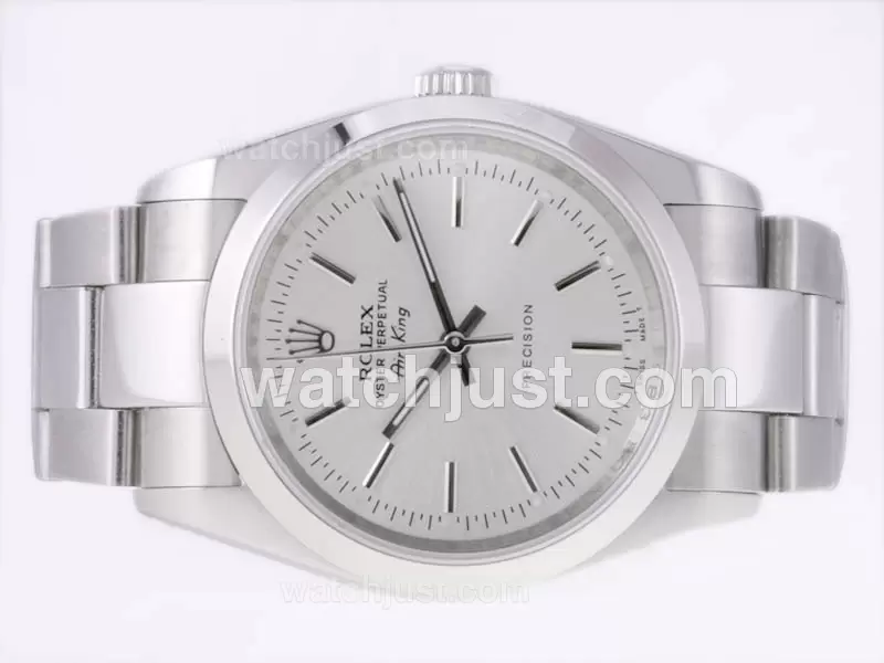 Rolex Air King Oyster Perpetual Automatic With White Dial En18280