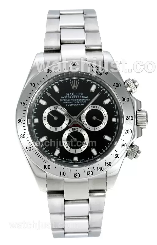 Rolex Daytona Ii Automatic With Black Dial Sapphire Glass S/s En127538