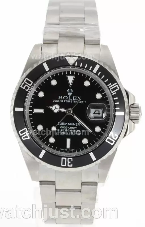 Rolex Submariner Oyster Perpetual Date Automatic With Black Dial And Bezel En11670