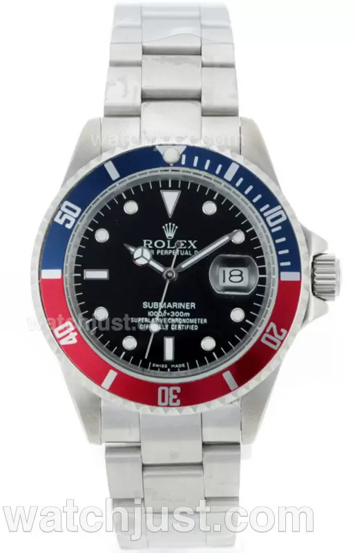 Rolex Submariner Automatic Blue/red Bezel With Black Dial En71986