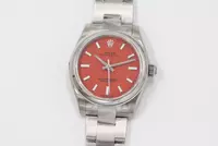 Swiss Rolex Oyster Perpetual Orange Dial Stainless Steel Case And Bracelet Rol20790