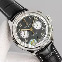 Swiss Breitling Chronomat Stainless Steel Case With Black Dial Bre20886