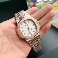 Swiss Patek Philippe Nautilus White Dial Stainless Steel Case Pph20895
