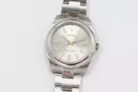 Swiss Rolex Oyster Perpetual White Dial Stainless Steel Case And Bracelet Rol20799