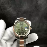Swiss Rolex Datejust Stainless Steel Case Two Tone Bracelet Rol20828