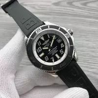 Swiss Breitling Superocean 42 Abyss White Accents Rubber Bracelet Bre20871