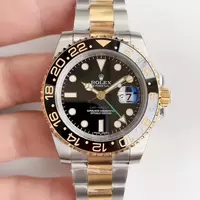 Swiss Rolex Gmt Master Black Bezel Black Dial Rol20785