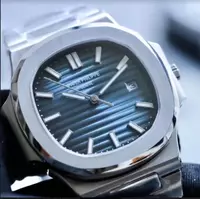 Swiss Patek Philippe Nautilus Blue Dial Stainless Steel Case Pph20890