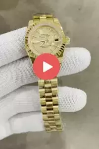 Rolex Datejust Automatic Full Gold With Golden Dial