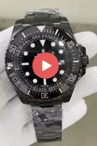Rolex Submariner Automatic Full Pvd With Black Dial
