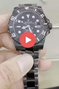 Rolex Submariner Automatic Full Pvd With Black Dial